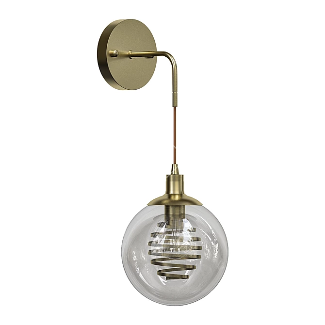 ImperiumLoft Wall Sconce Screw D15 3D model image 1