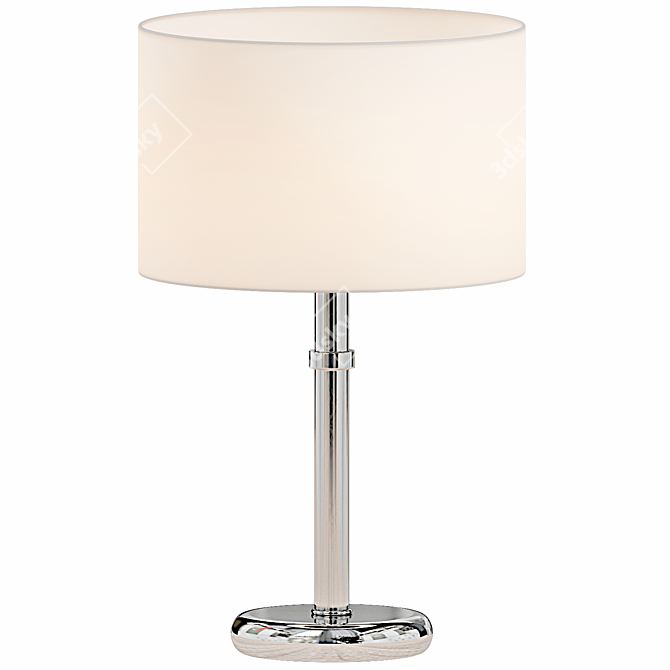 Elegant Vele Luce Princess Lamp 3D model image 3