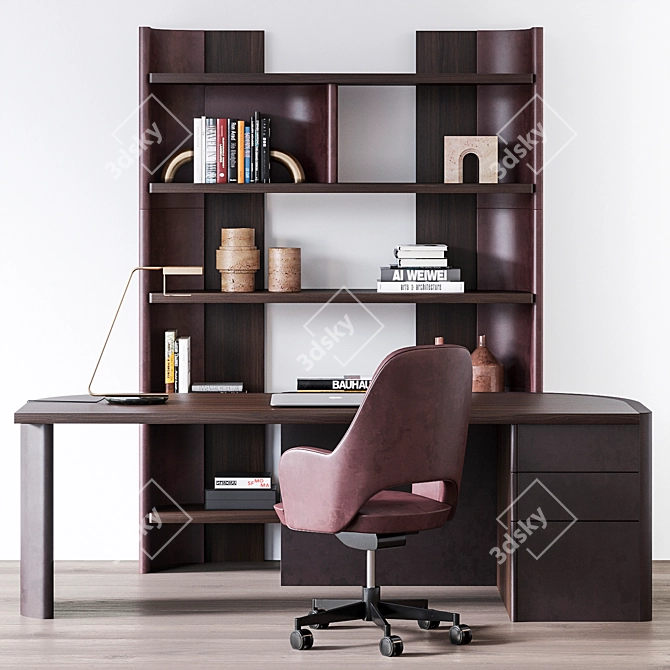 Modern Office Set by Baxter 3D model image 1