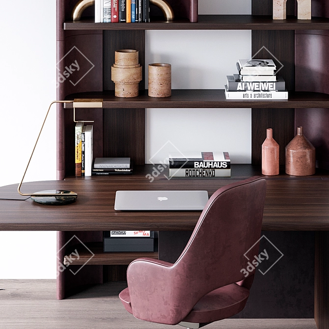 Modern Office Set by Baxter 3D model image 4