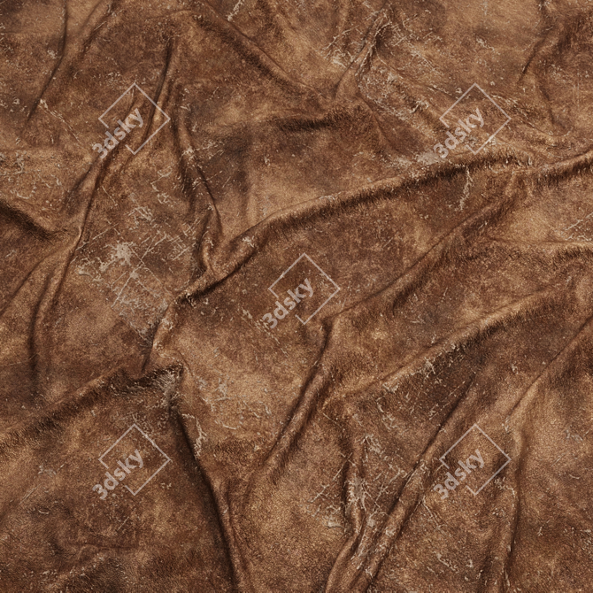 Vintage Leather Texture Pack 3D model image 2