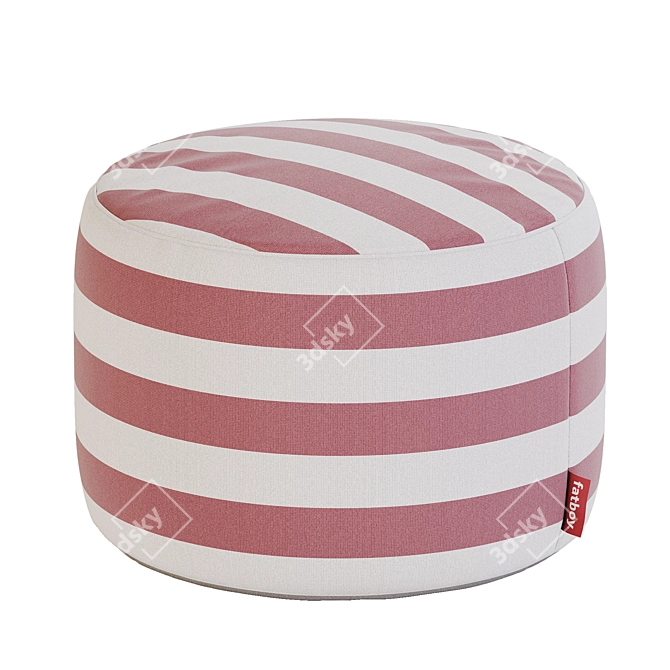 Translated description: Puf Fatboy Point
Title: Cozy Round Puf Ottoman 3D model image 3