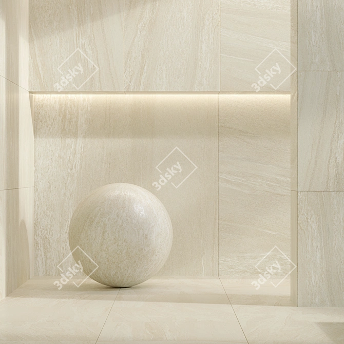 Quartz Tile Texture Bundle - 24 Seamless Designs 3D model image 5