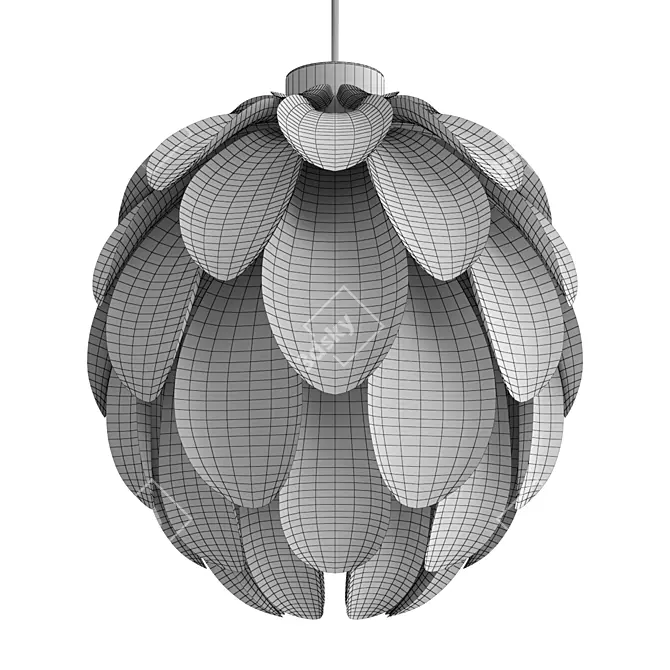 Modern Pendant Light Fixture 3D model image 3