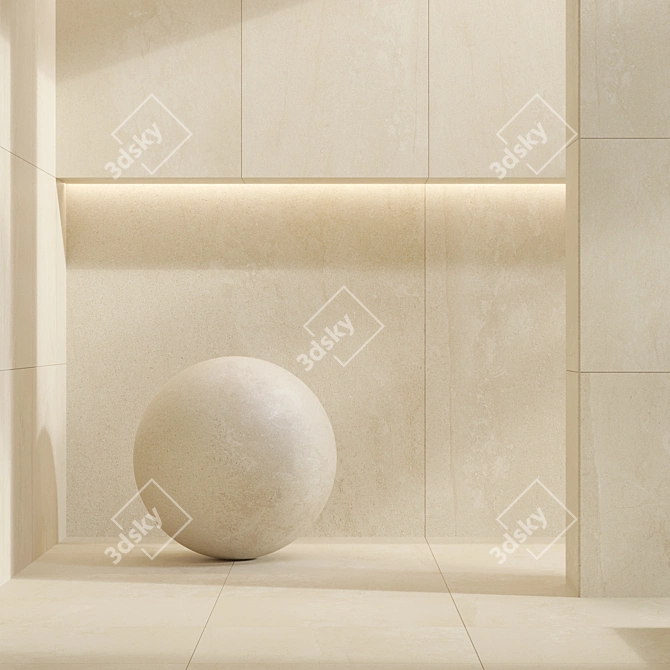 Concrete Porcelain Tiles Bundle - 3D Texture Set 3D model image 5
