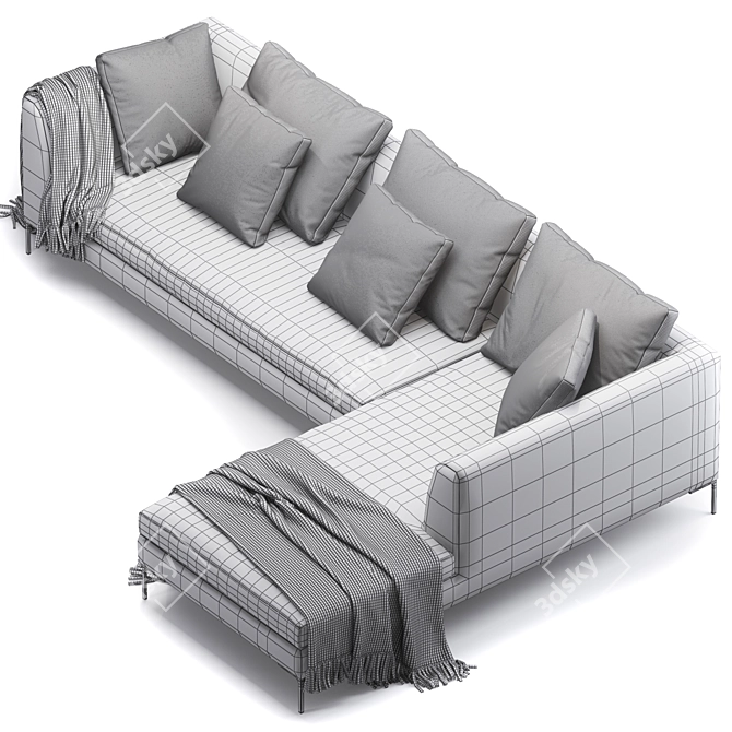 "Picasso Sofa 3D model image 3