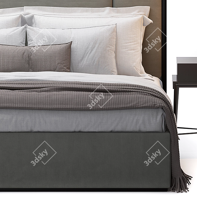 Chopin & Corelli Bed Frame 3D model image 4