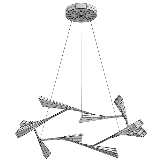 Elegant Quill 3D Model Package 3D model image 2