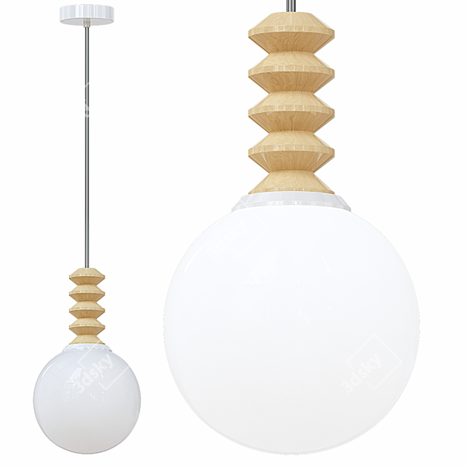Modern Maytoni Bruco Lamp Design 3D model image 1