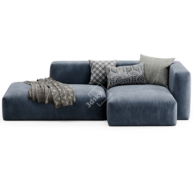 Contemporary Mags Soft Corner Sofa 3D model image 3