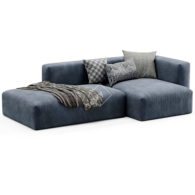 Contemporary Mags Soft Corner Sofa 3D model image 5