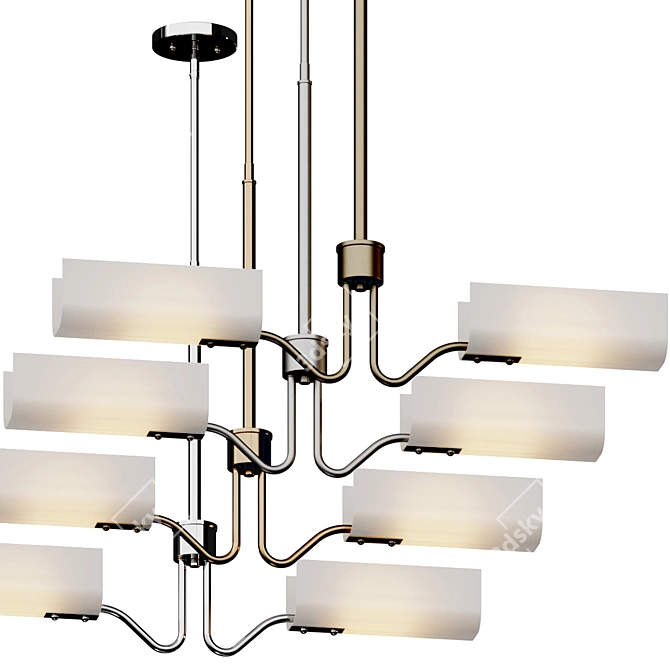 Manhasset Modern Kitchen Pendant Light 3D model image 5