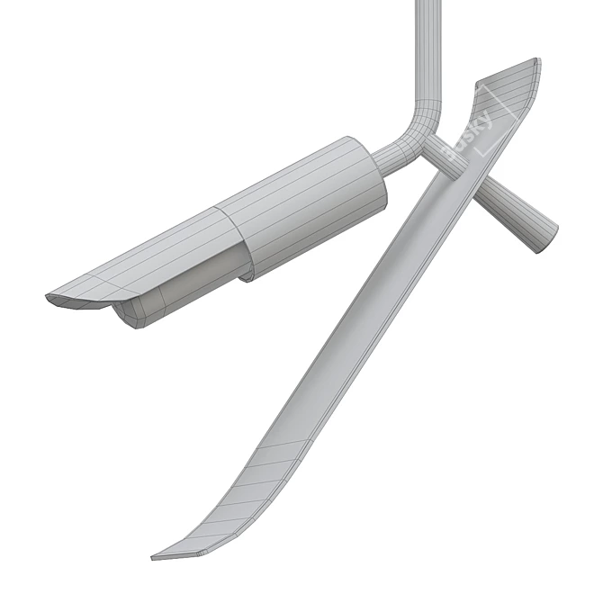 Sleek Design Lamps - HELMAR 3D model image 2