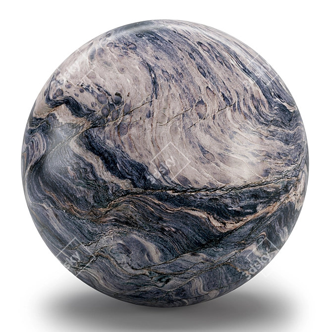 Luxury Marble Texture Collection 3D model image 5