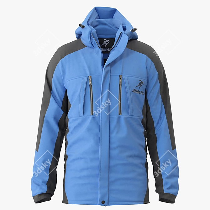 Mountain Pro Waterproof Jacket 3D model image 1