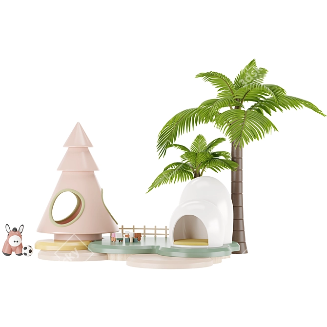 Child's Dream Set: 3D Toys 3D model image 3