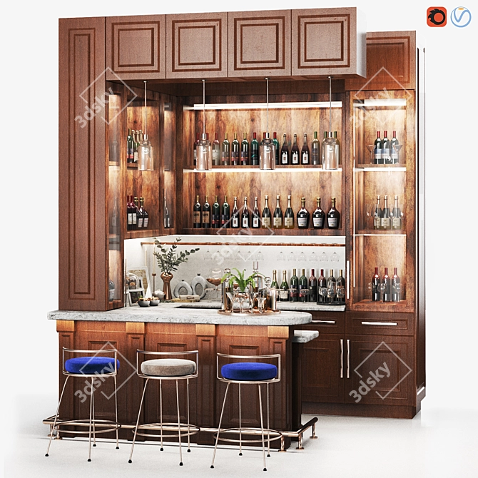 Compact Bar Version 2016 3D model image 1