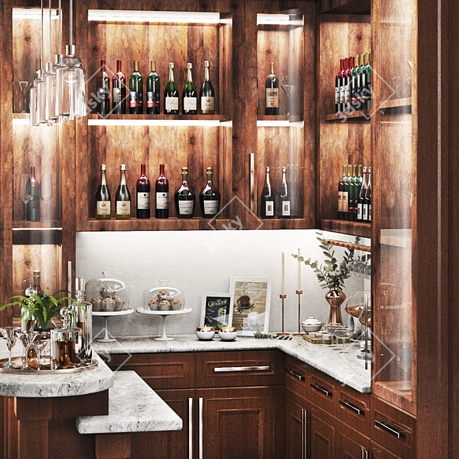 Compact Bar Version 2016 3D model image 4