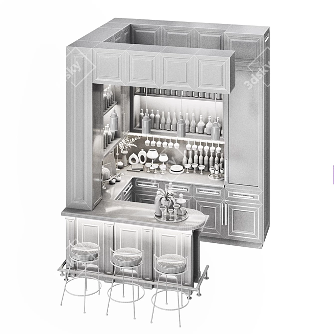 Compact Bar Version 2016 3D model image 5