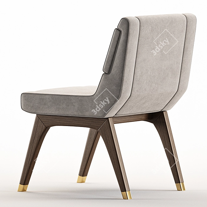 Modern 2017 CARON Chair 3D model image 4