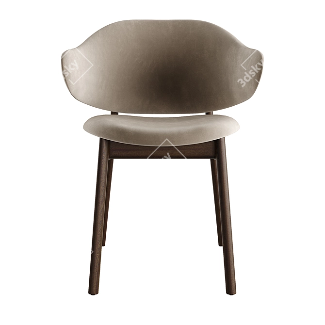Calligaris Holly Fabric Chair 3D model image 2