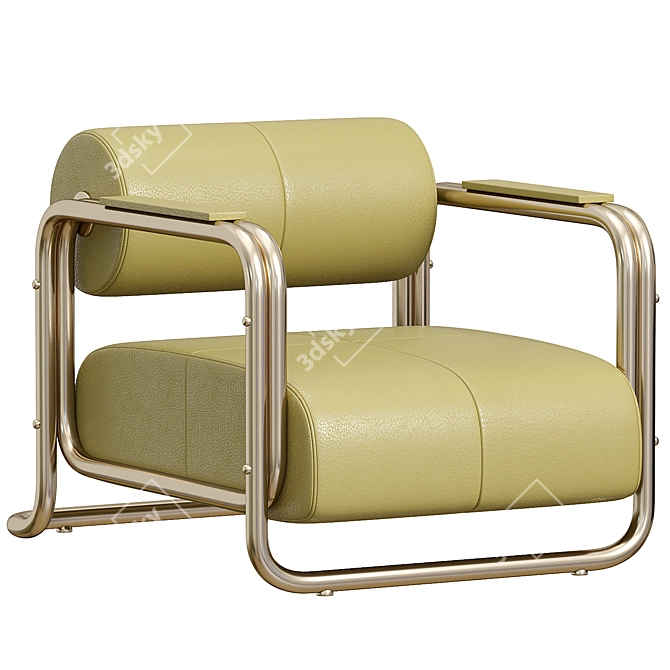 Modern, Minimalistic Armchair Holden 3D model image 1