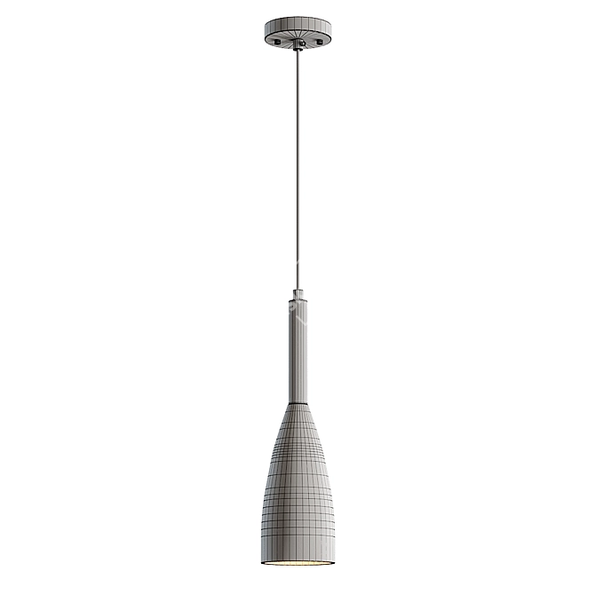 DALBY WOOD Pendant Light Model 3D model image 5