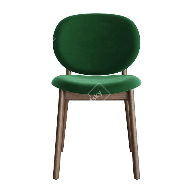 Modern Elegance in INES Chair 3D model image 2