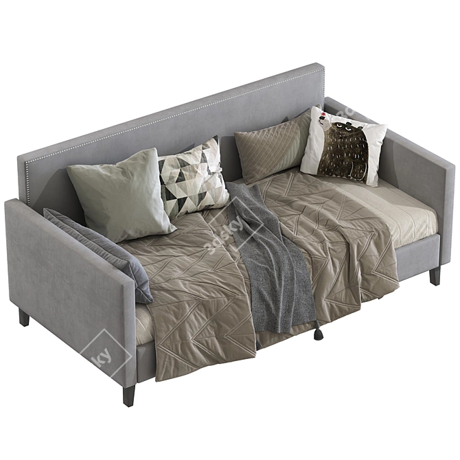 Convertible Sofa Bed Lyons 287 3D model image 4
