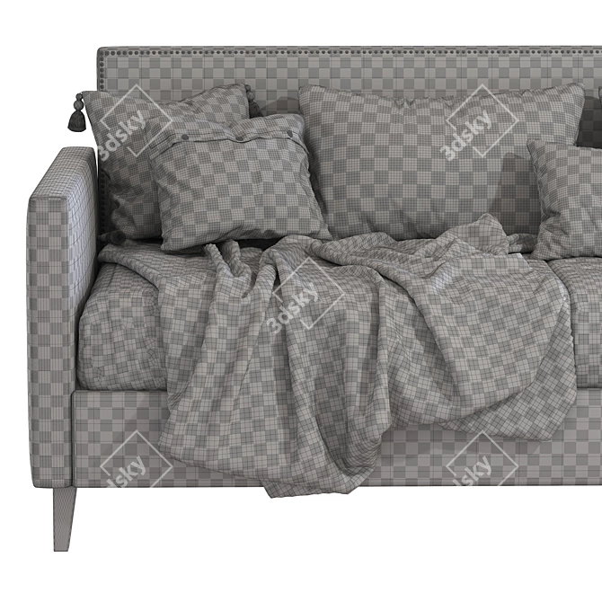 Convertible Sofa Bed Lyons 287 3D model image 5