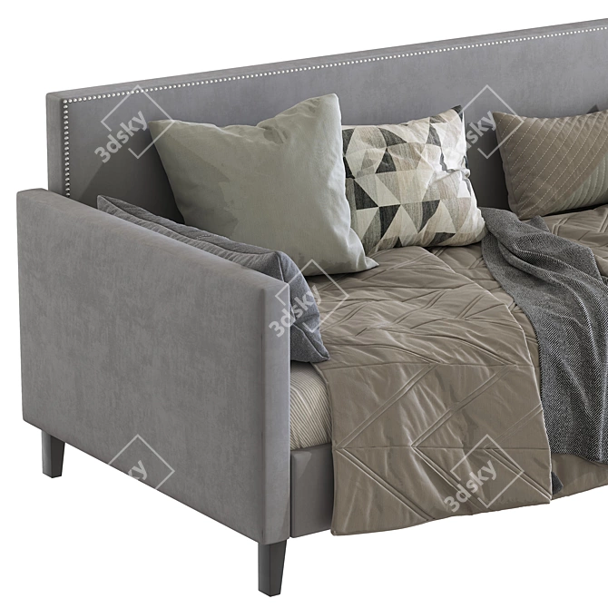 Convertible Sofa Bed Lyons 287 3D model image 7