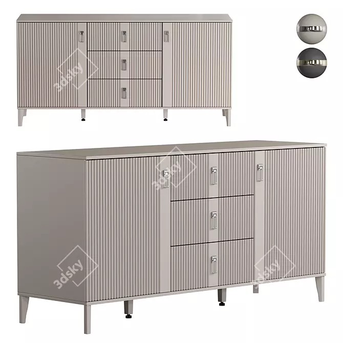 Modern Apollo AL 515/F Allegro 3D model image 2