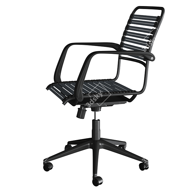 Bungee Task Chair with Turbosmooth Off 3D model image 4