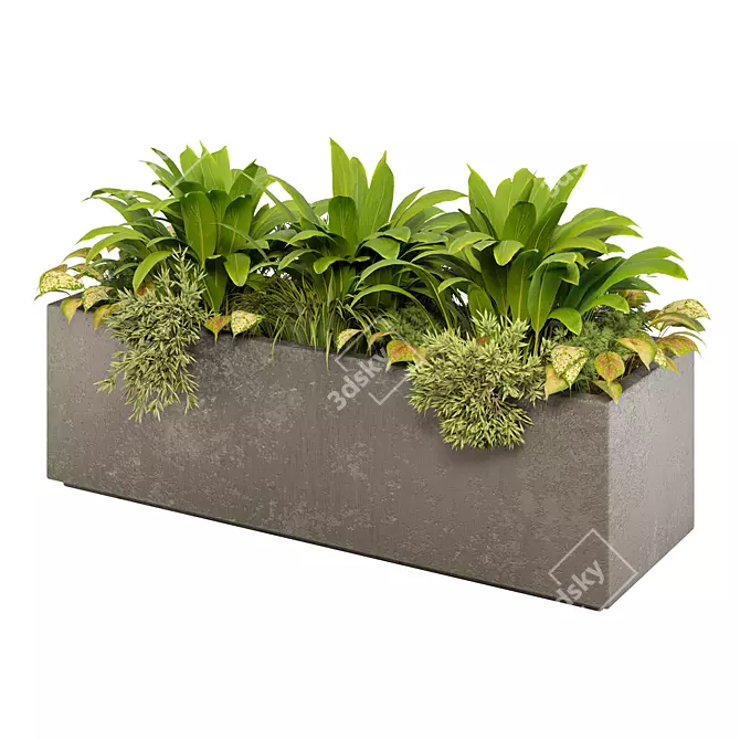 Botanical Sanctuary Outdoor Plants 3D model image 2