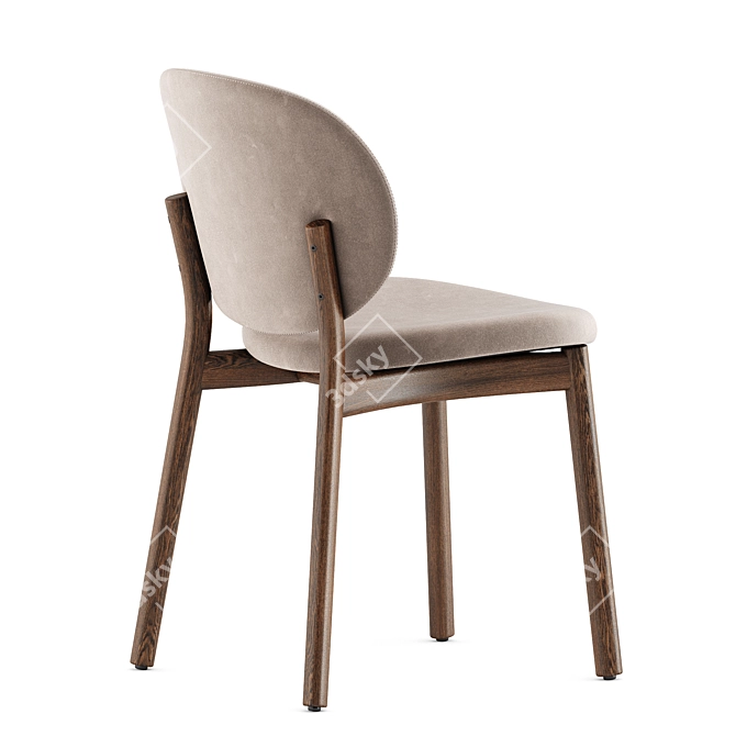 Modern Ines Chair by Calligaris 3D model image 8