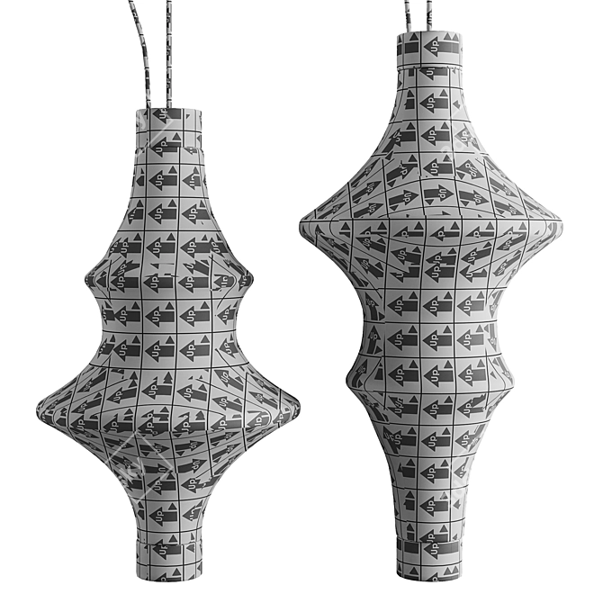 Marco Zito Nasse Lamp Sculpture 3D model image 6