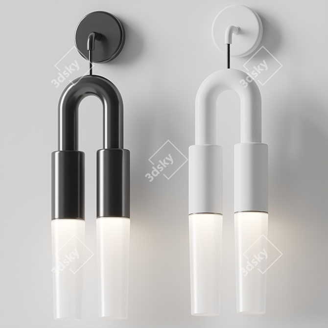 I-O-N Wall Light Bear 3D model image 1