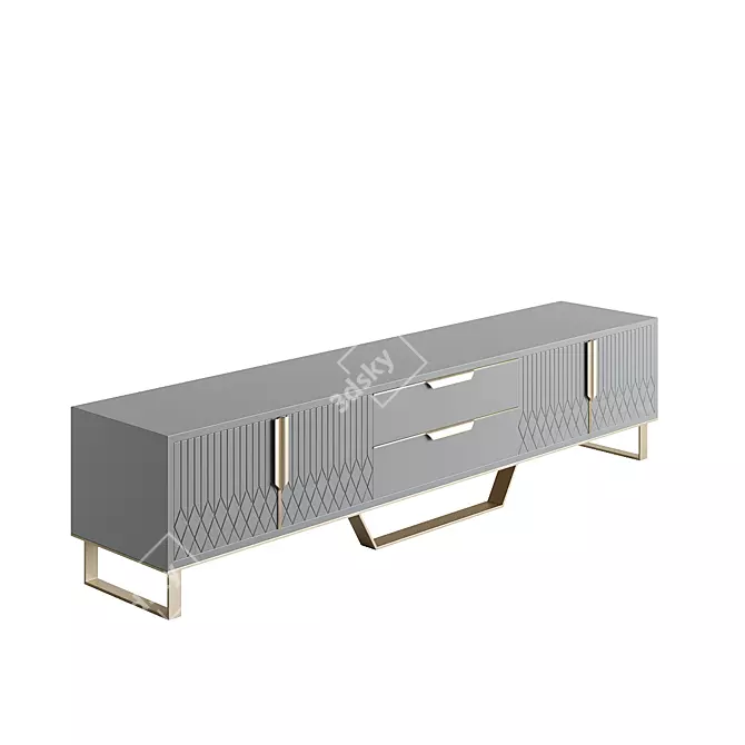 IRONTAV TV Stand 3D Model 3D model image 3