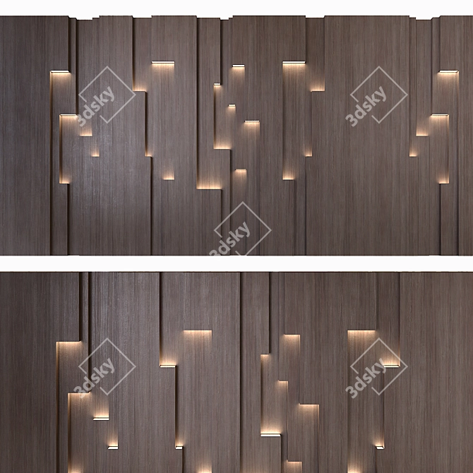 Reforma 001 LED Wall Panel 3D model image 1