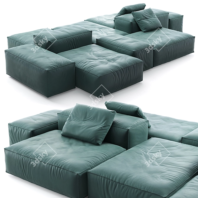 Exquisite Livingdivani Sofa Collection 3D model image 3