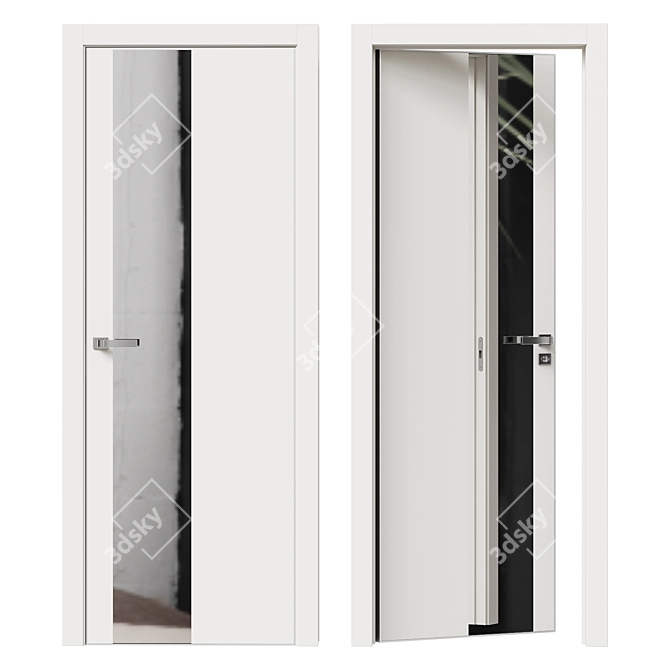 ProfilDoors SMK Model 5SMK Mirrored Door 3D model image 1