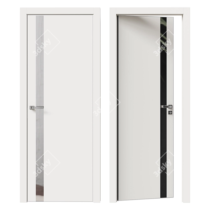 ProfilDoors SMK Model 6SMK Mirror Insert 3D model image 1