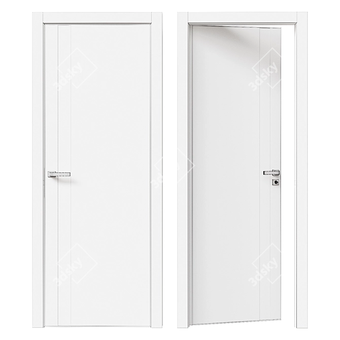 ProfilDoors SMK Model 6SMK Mirror Insert 3D model image 2