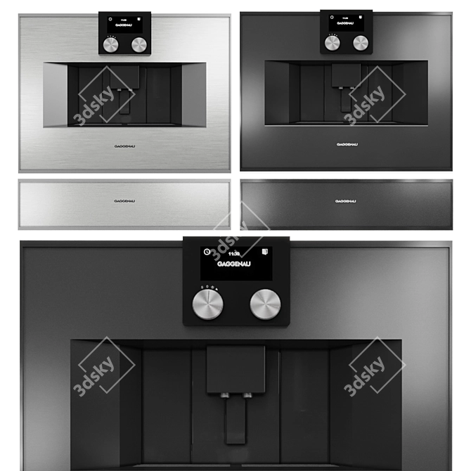 Gaggenau 200 Series Kitchen Collection 3D model image 5