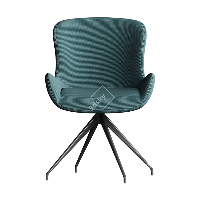 Swivel Tables & Chairs Set 3D model image 3