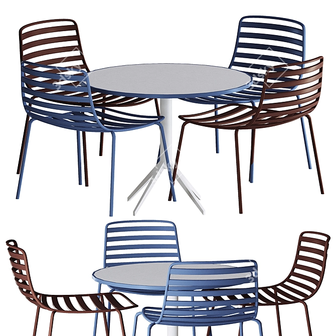 Urban Oasis Outdoor Chair 3D model image 1