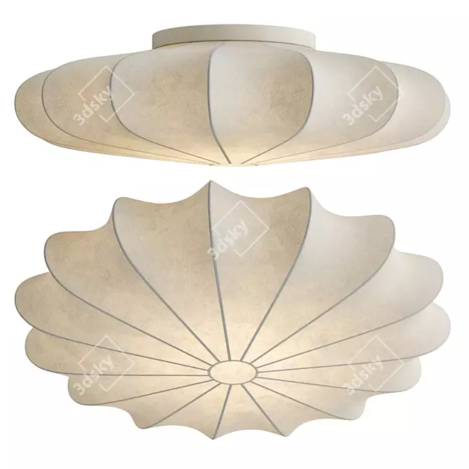 Elegant NORNA Ceiling Lamp 3D model image 1