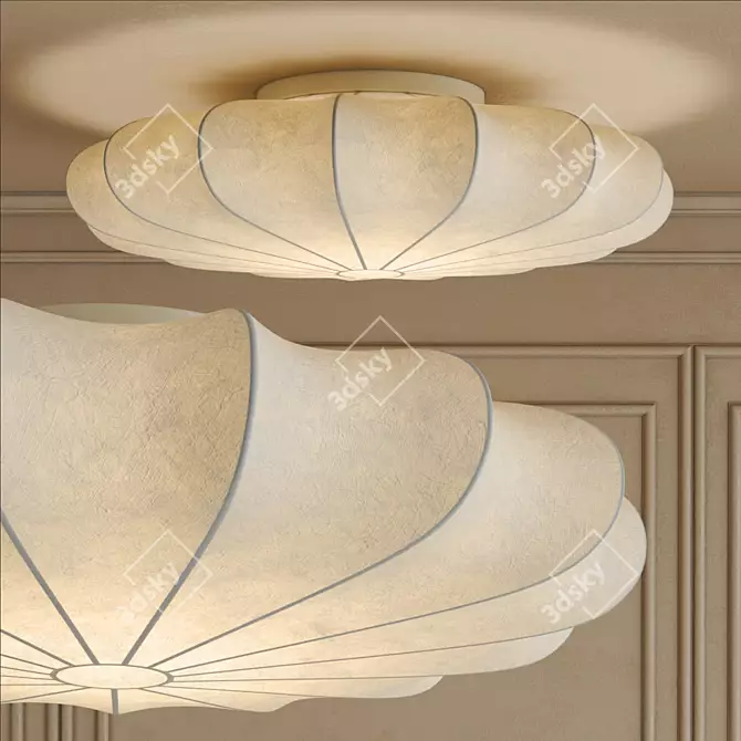 Elegant NORNA Ceiling Lamp 3D model image 4