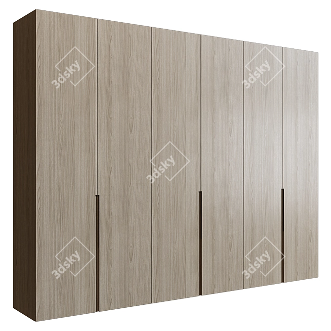 Illuminated Wardrobe MY 85 3D model image 1