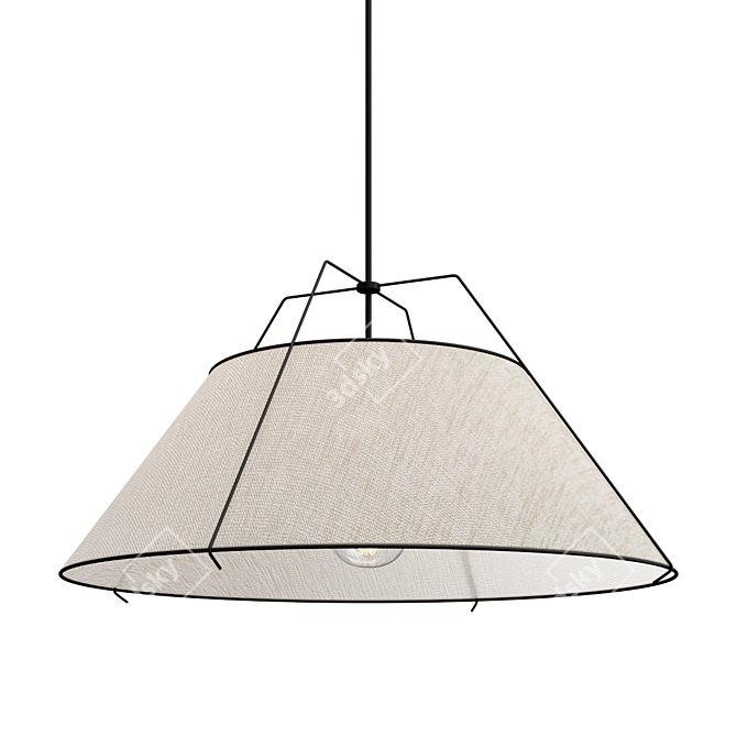 Stylish Pendant Lamp Collection 3D model image 2